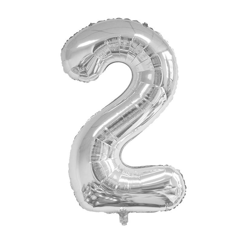 Фольгированная цифра SLIM серебро 100см "2", Золото
Фольгированная цифра SLIM серебро 100см "2", Золото