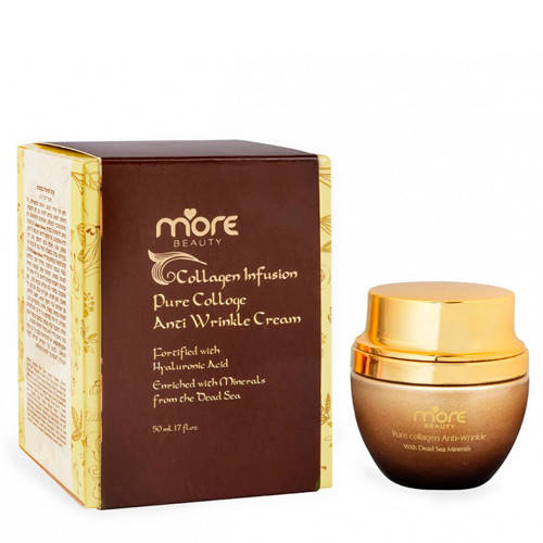 Крем против морщин «Чистый коллаген» More Beauty Pure Collagen Anti Wrinkle Cream 50 мл
Крем против морщин «Чистый коллаген» More Beauty Pure Collagen Anti Wrinkle Cream 50 мл