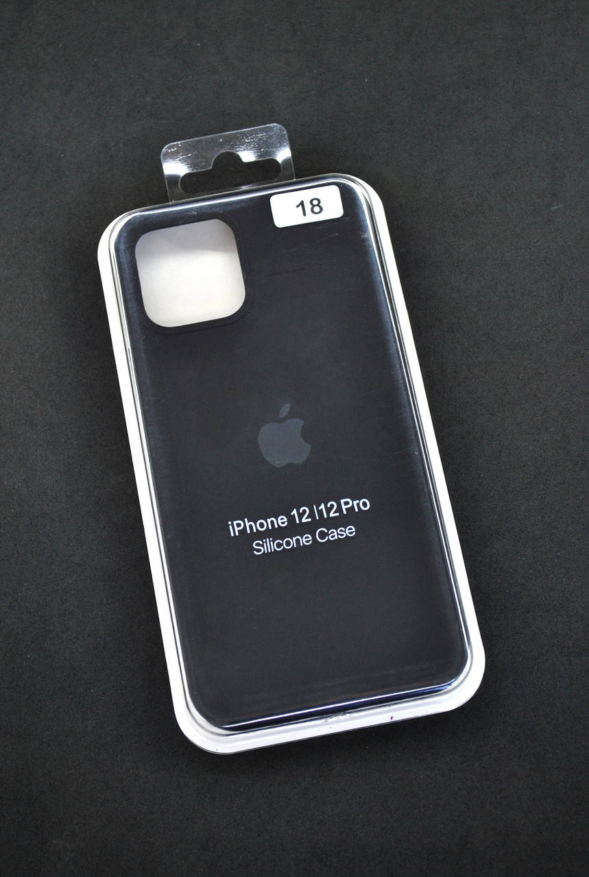 Чехол для телефона iPhone 12 /12Pro Silicone Case original FULL №18 black (4you), Черный
Чехол для телефона iPhone 12 /12Pro Silicone Case original FULL №18 black (4you), Черный