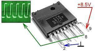 Микросхема STR-S5707 
Микросхема STR-S5707