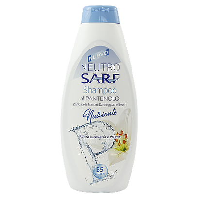 Шампунь Неутро Сарф з пантенолом Neutro Sarf shampoo al pantenolo nutriente 750ml 12шт/ящ (Код : 00-00011663)
Шампунь Неутро Сарф з пантенолом Neutro Sarf shampoo al pantenolo nutriente 750ml 12шт/ящ (Код : 00-00011663)