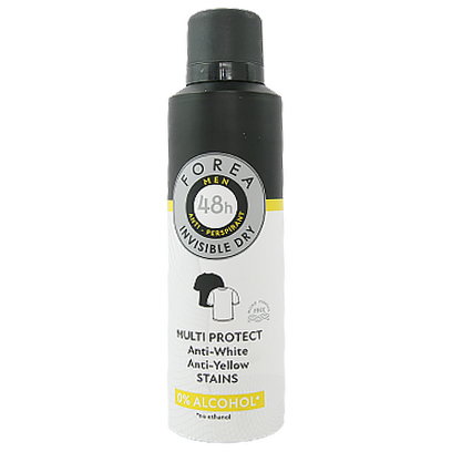 Дезодорант чоловічий Фореа невидимий Forea men invisible dry 48h 200ml 21шт/ящ (Код : 00-00011326)
Дезодорант чоловічий Фореа невидимий Forea men invisible dry 48h 200ml 21шт/ящ (Код : 00-00011326)
