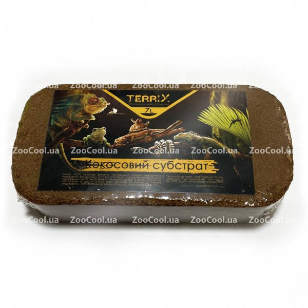 Кокосовый субстрат прессованный TerriX для террариумов 7 л 
Кокосовый субстрат прессованный TerriX для террариумов 7 л