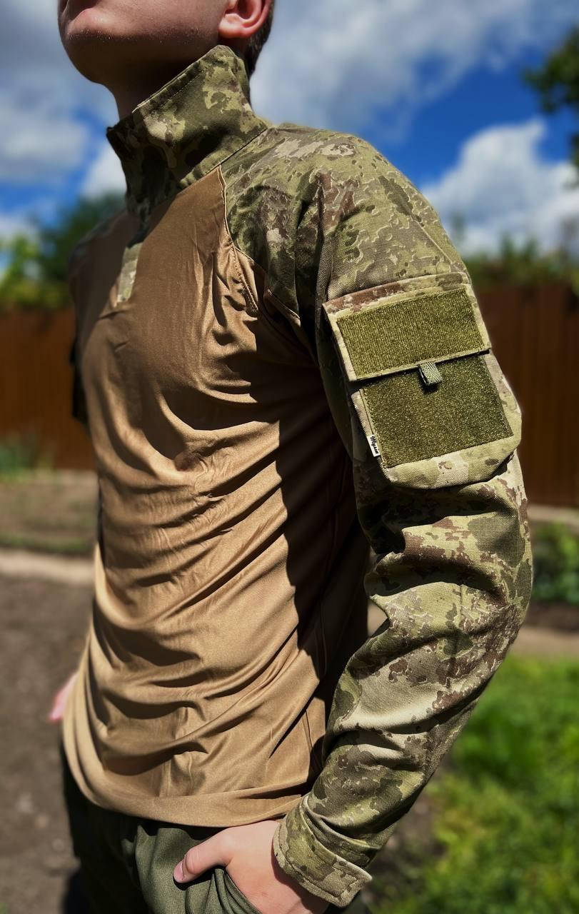 Тактическая рубашка Убакс для военных ЗСУ в камуфлированном цвете. Идеальный вариант для жаркой поры года, Зелёный
Тактическая рубашка Убакс для военных ЗСУ в камуфлированном цвете. Идеальный вариант для жаркой поры года, Зелёный
