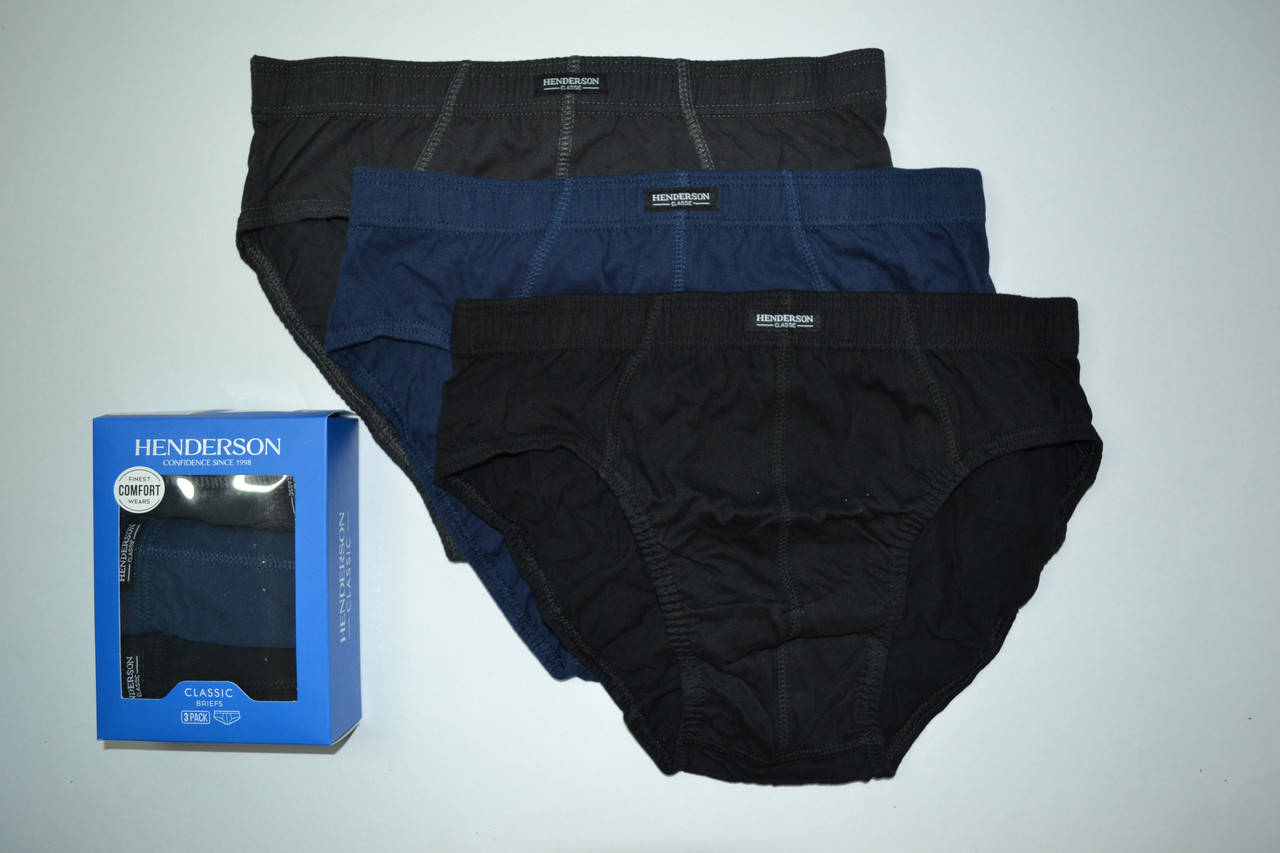 Мужские трусы классика Henderson K-122 набор 3 шт, Черный
Мужские трусы классика Henderson K-122 набор 3 шт, Черный