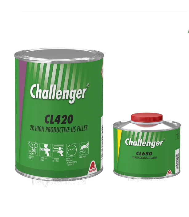 Грунт Challenger CL420, высокопродуктивный, (грунт 1л + отв. CL250 0,25л), Светло-серый
Грунт Challenger CL420, высокопродуктивный, (грунт 1л + отв. CL250 0,25л), Светло-серый