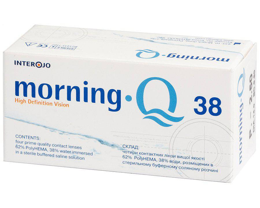 Контактные линзы Morning Q 38
Контактные линзы Morning Q 38