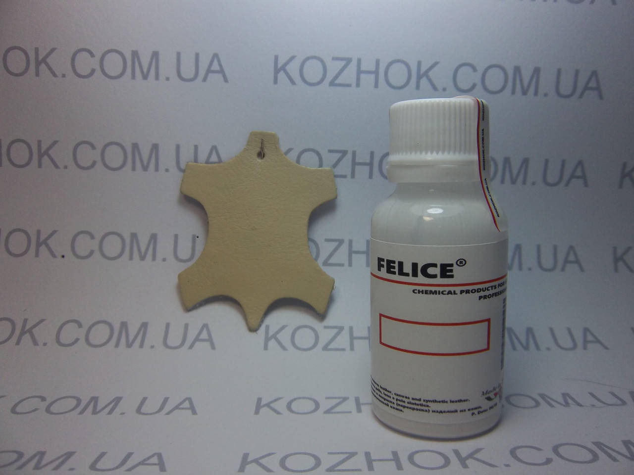 Краска для кожи Felice цв.Бежевый (25 мл)Для обуви,гладкой кожи, кожгалантереи, кожаной мебели, кожаного салон
Краска для кожи Felice цв.Бежевый (25 мл)Для обуви,гладкой кожи, кожгалантереи, кожаной мебели, кожаного салон