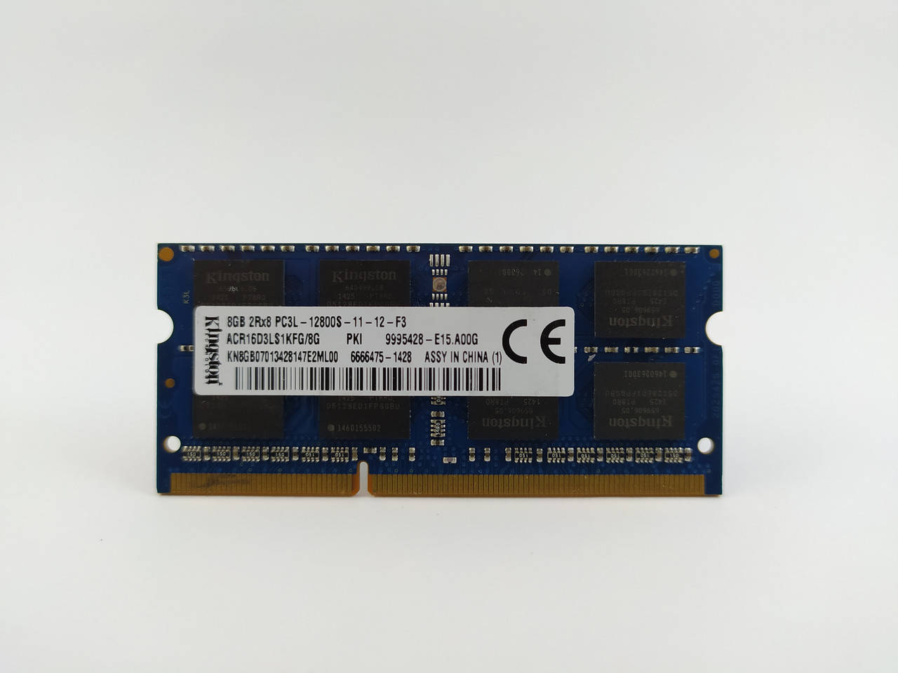 Оперативная память для ноутбука SODIMM Kingston DDR3L 8Gb 1600MHz PC3-12800S (ACR16D3LS1KFG/8G) Б/У
Оперативная память для ноутбука SODIMM Kingston DDR3L 8Gb 1600MHz PC3-12800S (ACR16D3LS1KFG/8G) Б/У