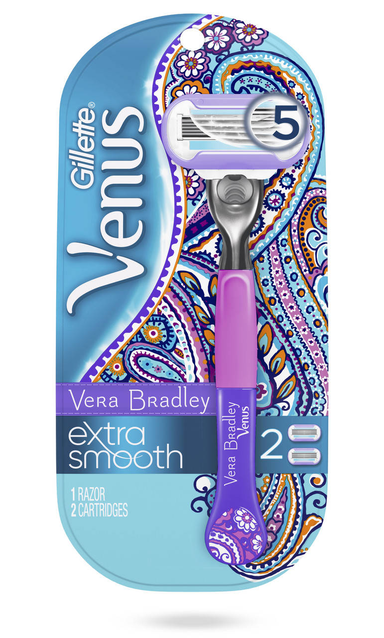 Станок для бритья женский Venus x Vera Bradley Extra Smooth c 2 сменными картриджами
Станок для бритья женский Venus x Vera Bradley Extra Smooth c 2 сменными картриджами