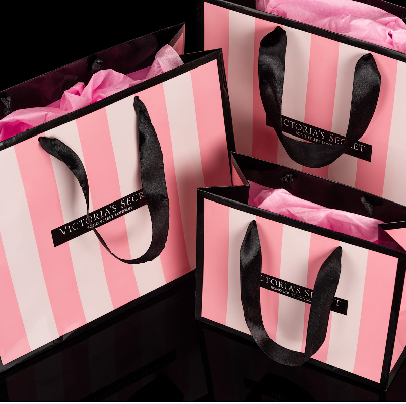 Пакет Victoria secret Bond Street London маленький, Черный 
Пакет Victoria secret Bond Street London маленький, Черный