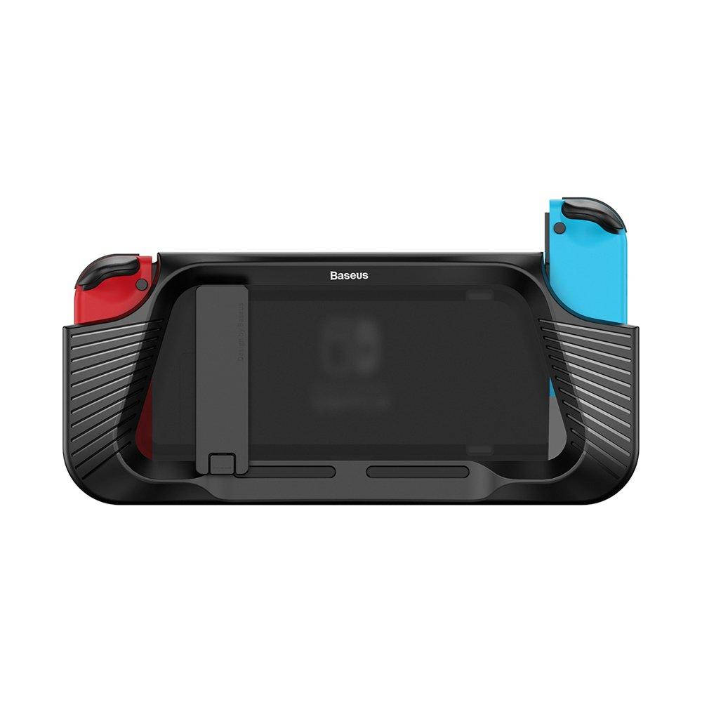 Чехол Baseus для игровой консоли Nintendo Switch - GS02 Anti Drop Stand, Black (WISWGS02-01)
Чехол Baseus для игровой консоли Nintendo Switch - GS02 Anti Drop Stand, Black (WISWGS02-01)
