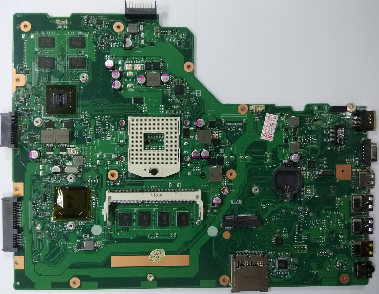 Материнская плата Asus X75VB X75VC A75V A75VJ A75VM F75V F75VB F75VC X75VCP HM76 4GB RAM GT740M
Материнская плата Asus X75VB X75VC A75V A75VJ A75VM F75V F75VB F75VC X75VCP HM76 4GB RAM GT740M