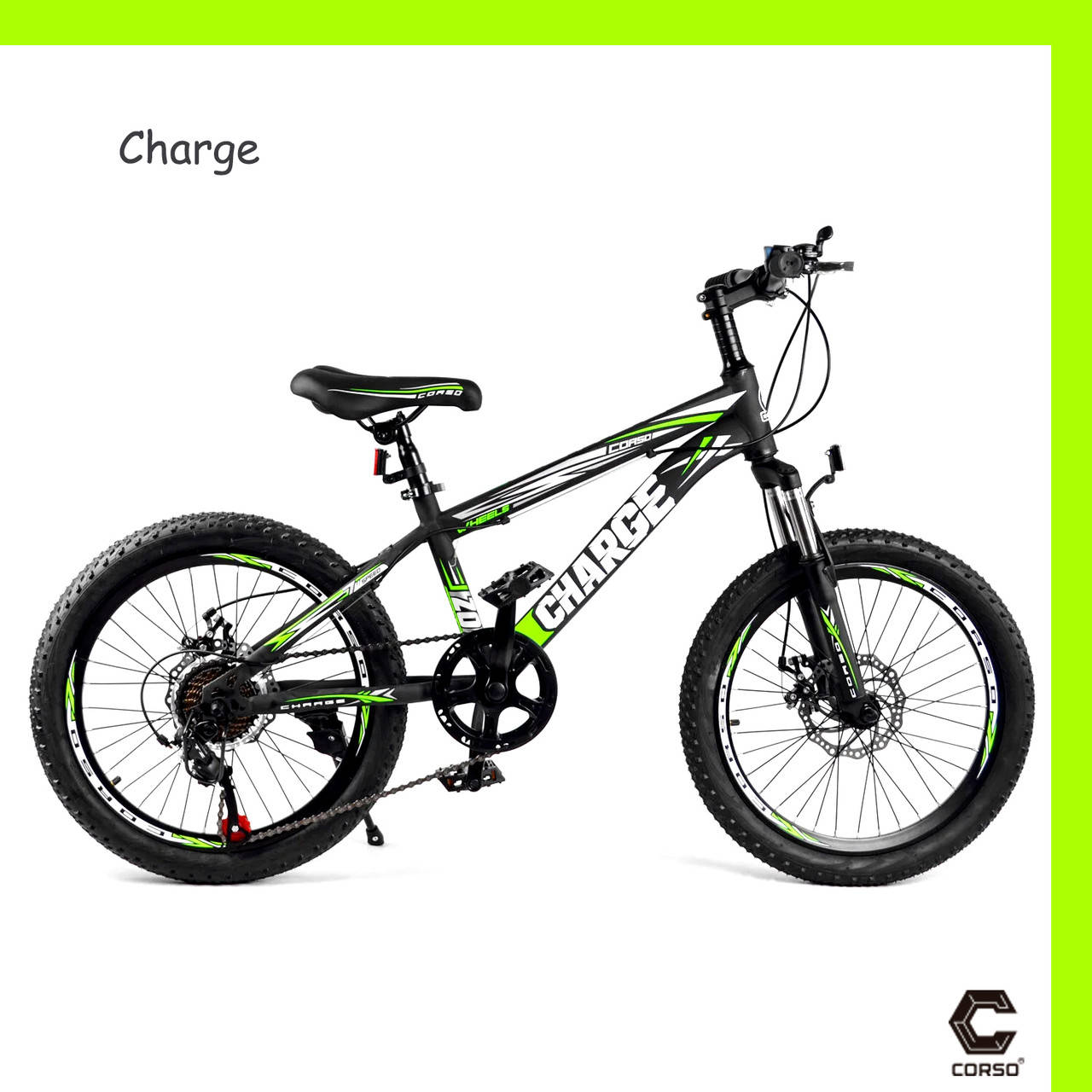 Спортивный детский велосипед 20 дюймов (7 скоростей Saiguan, сборка 75%) Corso Charge SG-20740 Черный
Спортивный детский велосипед 20 дюймов (7 скоростей Saiguan, сборка 75%) Corso Charge SG-20740 Черный