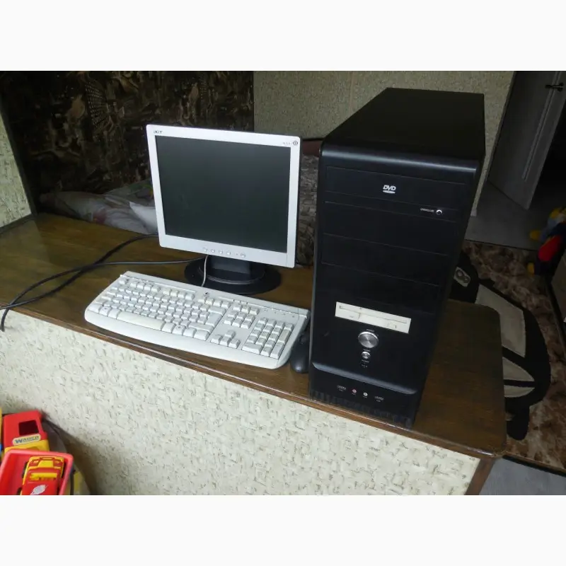 Б/У, компьютер в сборе, Intel Pentium, 2 потока, ОЗУ 1 Гб, HDD отсутствует, монитор 15"
Б/У, компьютер в сборе, Intel Pentium, 2 потока, ОЗУ 1 Гб, HDD отсутствует, монитор 15"