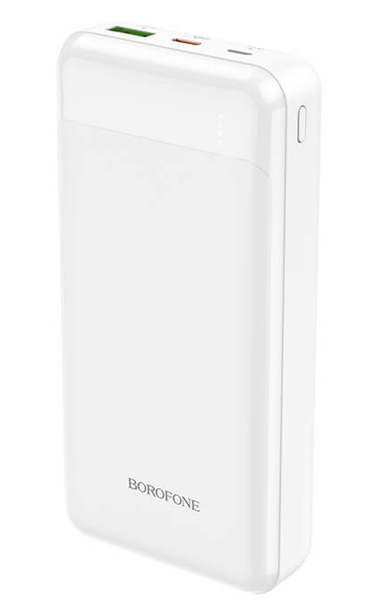 Повербанк Powerbank с быстрой зарядкой 20000mAh BOROFONE BJ19A |1USB/1Type-C 20W/3A PD/QC| Белый
Повербанк Powerbank с быстрой зарядкой 20000mAh BOROFONE BJ19A |1USB/1Type-C 20W/3A PD/QC| Белый
