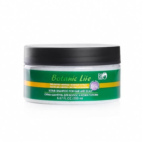 Скраб-шампунь для волос и кожи головы, 200 мл 
Скраб-шампунь для волос и кожи головы, 200 мл