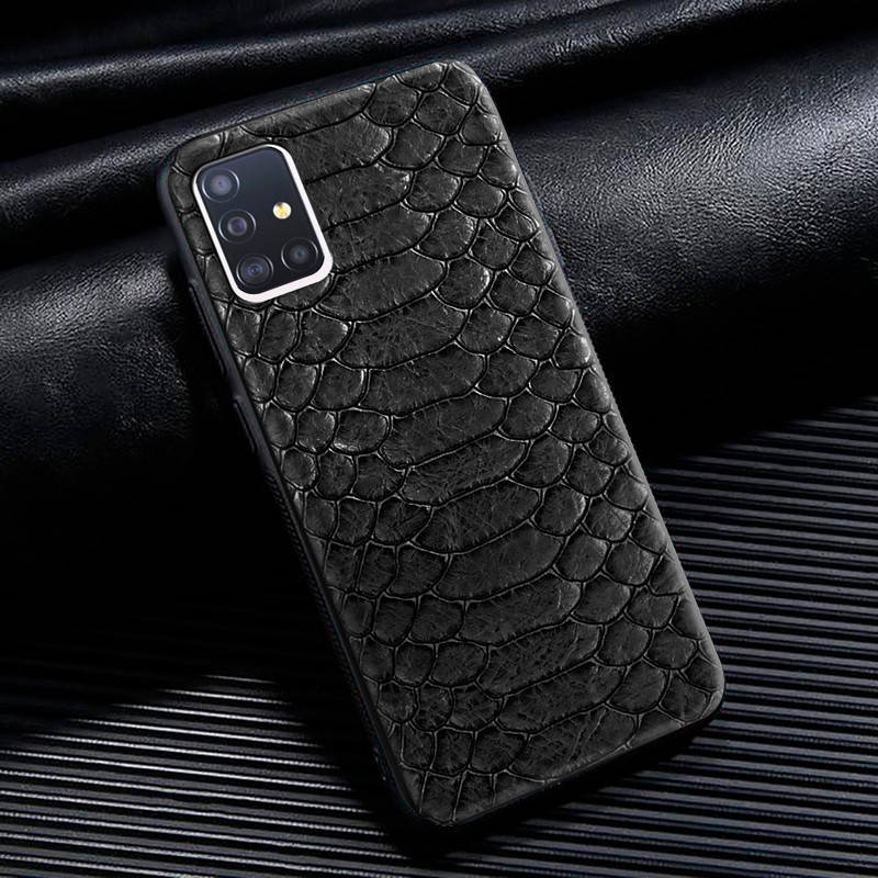 Кожаный чехол Boxface Samsung Galaxy A51 Reptile Black, Черный
Кожаный чехол Boxface Samsung Galaxy A51 Reptile Black, Черный