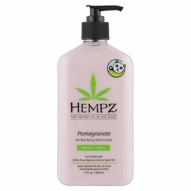 Увлажняющее молочко с ароматом граната Hempz Pomegranate Herbal Body Moisturizer 500 мл
Увлажняющее молочко с ароматом граната Hempz Pomegranate Herbal Body Moisturizer 500 мл