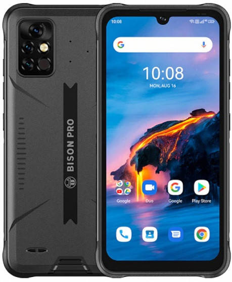 Смартфон UMIDIGI Bison Pro 8/128GB Black, 48+16+5/24Мп, 8 ядер, 2sim, экран 6.3" IPS, 5000mAh, IP69K, 4G
Смартфон UMIDIGI Bison Pro 8/128GB Black, 48+16+5/24Мп, 8 ядер, 2sim, экран 6.3" IPS, 5000mAh, IP69K, 4G