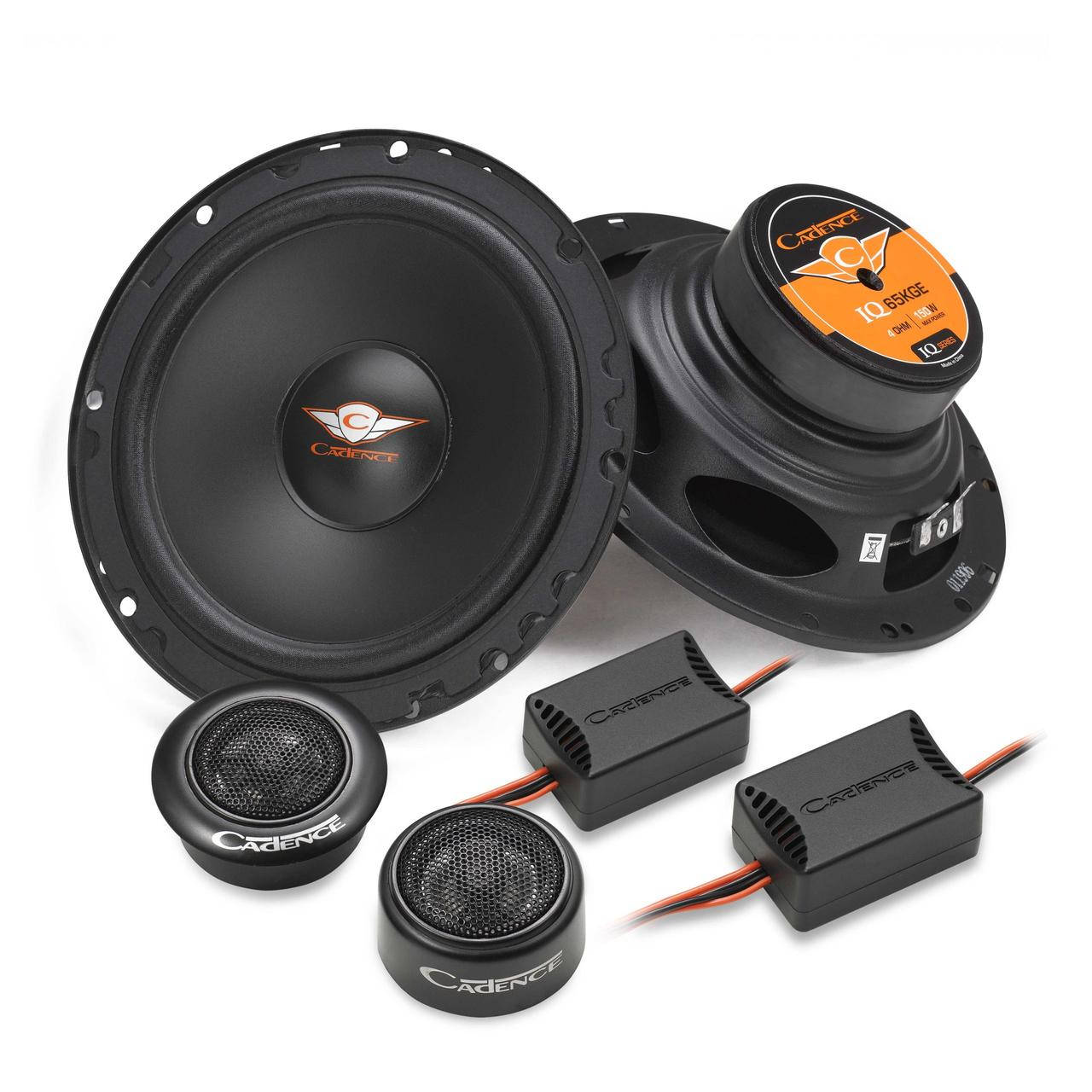 Автомобильная акустика CADENCE IQ 65KGE Компонентная 6-6.5'' 16-17см 
Автомобильная акустика CADENCE IQ 65KGE Компонентная 6-6.5'' 16-17см