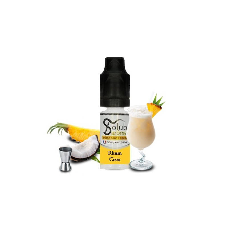 Ароматизатор Solub "Rhum coco" со вкусом кокосового рома 5 мл
Ароматизатор Solub "Rhum coco" со вкусом кокосового рома 5 мл