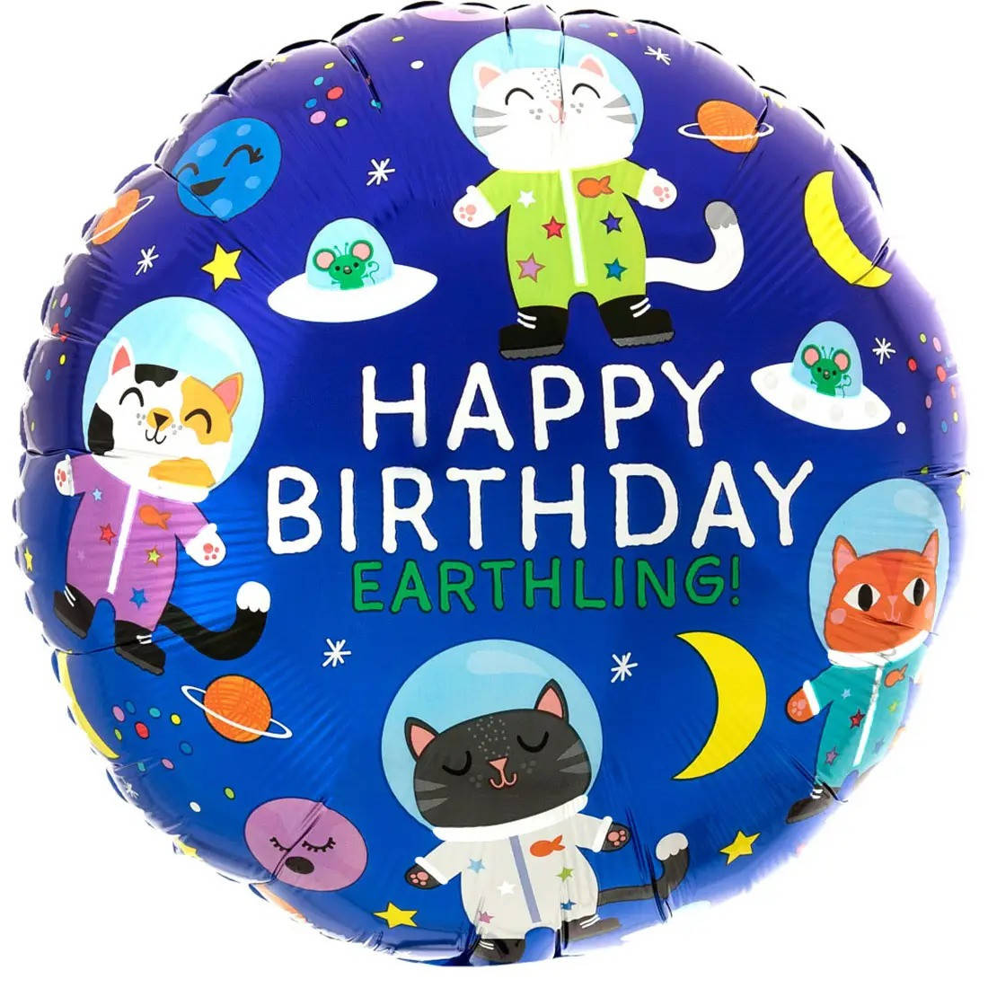 Фольгированный круглый шар на День рождения Happy Birthday, в космосе, 18" 40 см, Разные цвета
Фольгированный круглый шар на День рождения Happy Birthday, в космосе, 18" 40 см, Разные цвета