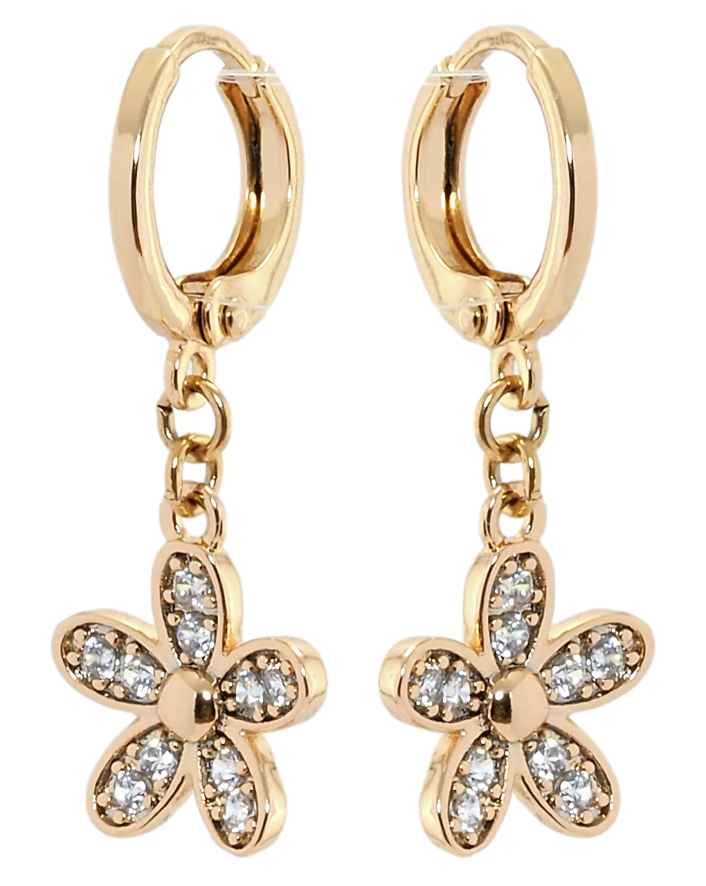 Серьги Xuping Позолота 18K подвески на колечках "Цветочки"
Серьги Xuping Позолота 18K подвески на колечках "Цветочки"