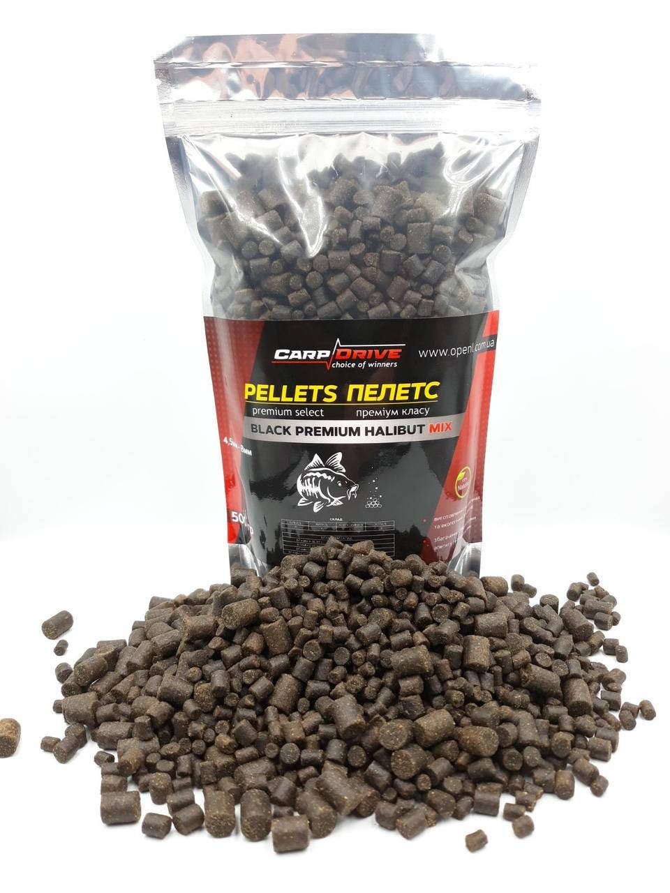 Пеллетс Pellets Black Premium Halibut (премиум класса) Carp Drive Mix 4.5 - 8мм 500 г
Пеллетс Pellets Black Premium Halibut (премиум класса) Carp Drive Mix 4.5 - 8мм 500 г