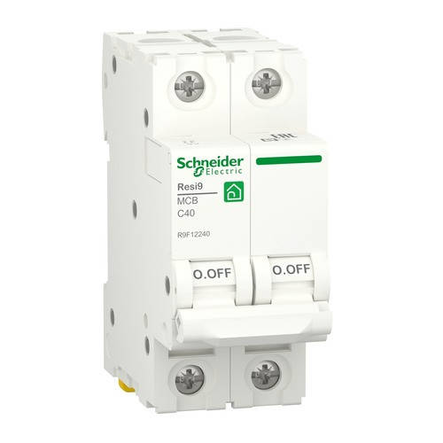 Автоматический выключатель Resi9 40А 2P С 6кА 
Автоматический выключатель Resi9 40А 2P С 6кА