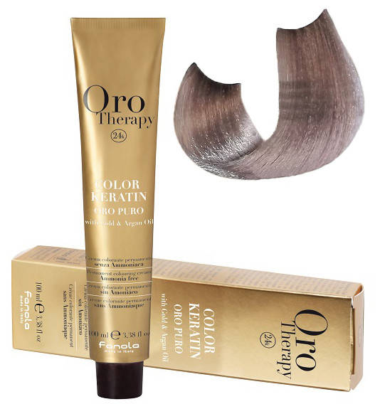 Крем-краска безаммиачная для волос Fanola Oro Therapy №10/21 Platinum blonde violet ash 100 мл (9484Gu)
Крем-краска безаммиачная для волос Fanola Oro Therapy №10/21 Platinum blonde violet ash 100 мл (9484Gu)