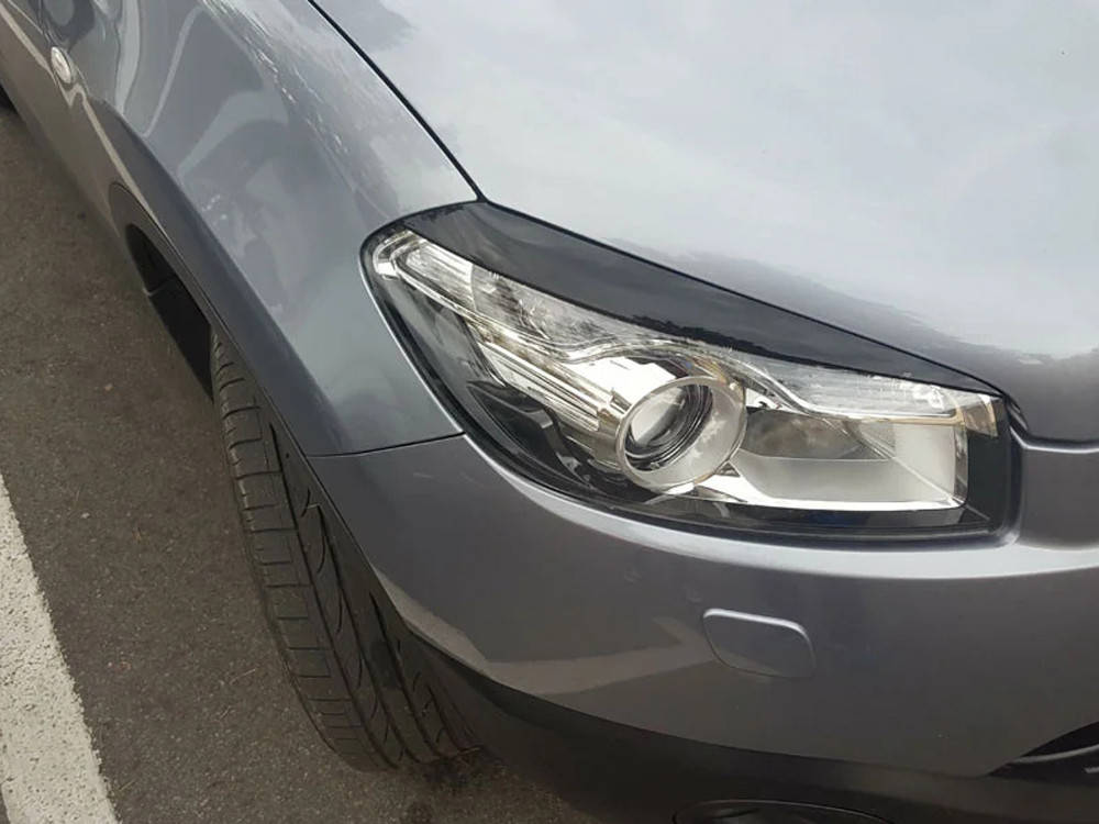 Реснички на фары Nissan Qashqai 2009-2014 Накладки фар авто Бровки для Ниссан Кашкай, Черный
Реснички на фары Nissan Qashqai 2009-2014 Накладки фар авто Бровки для Ниссан Кашкай, Черный