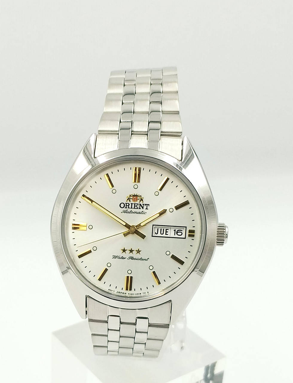 Наручные механические часы с автоподзаводом Orient RA-AB0E10S19B
Наручные механические часы с автоподзаводом Orient RA-AB0E10S19B