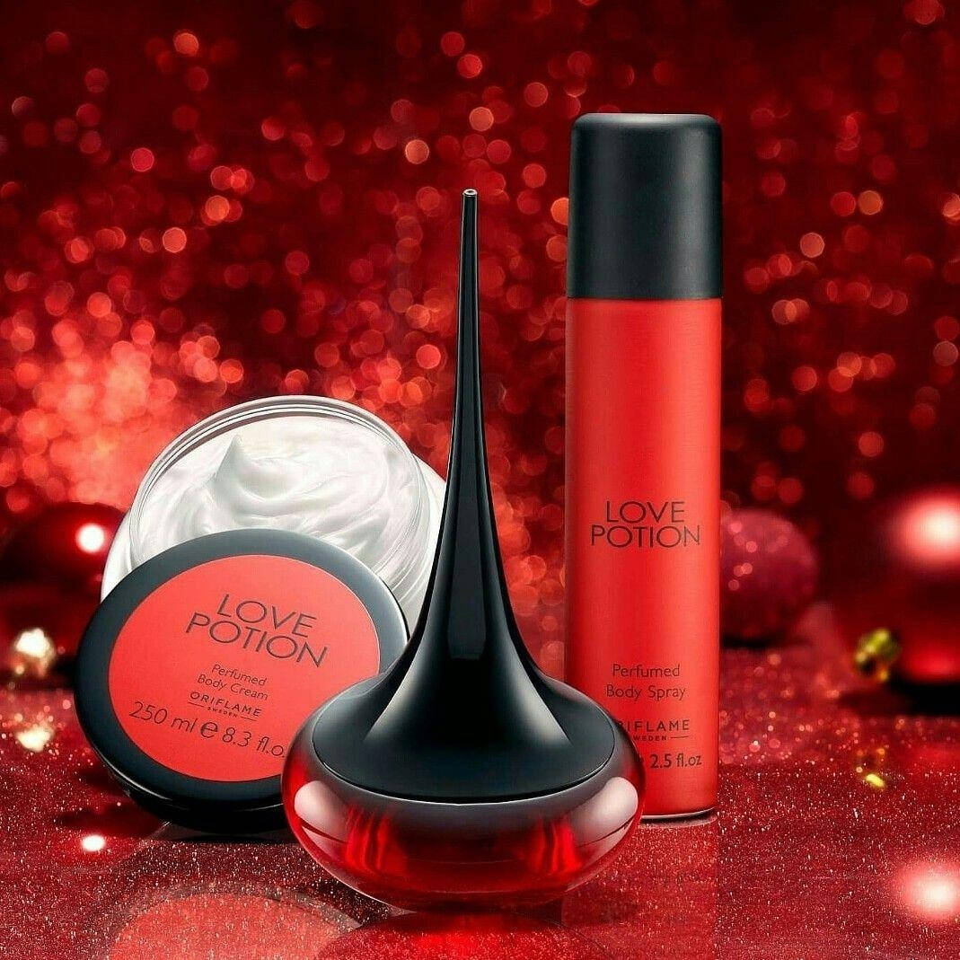 Жіночий парфумерний набір Love Potion Оріфлейм. Вода 50мл+крем для тіла 250мл.+ Спрей 75 мл
Жіночий парфумерний набір Love Potion Оріфлейм. Вода 50мл+крем для тіла 250мл.+ Спрей 75 мл