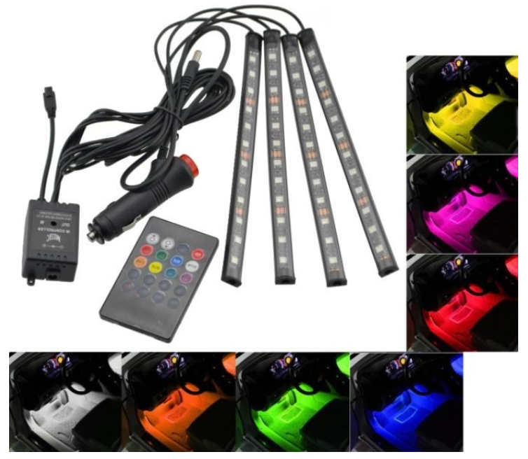 Цветная подсветка для автомобиля водонепроницаемая RGB led Amient HR-01678 с пультом! Рекомендации
Цветная подсветка для автомобиля водонепроницаемая RGB led Amient HR-01678 с пультом! Рекомендации