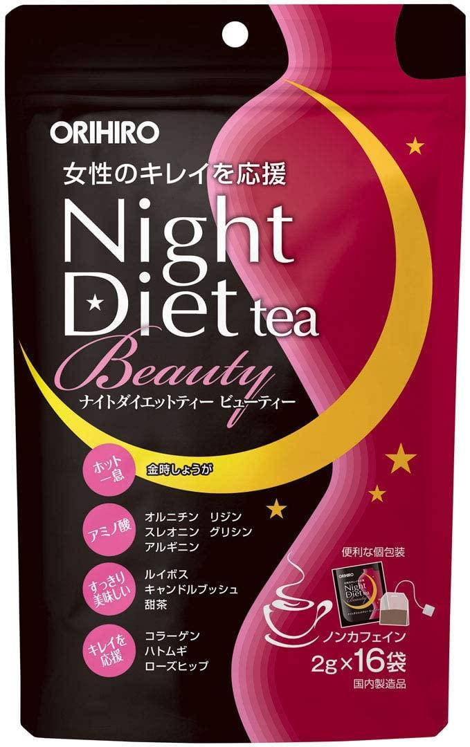ORIHIRO Beauty Night Diet Tea Чай для похудения и красоты кожи с коллагеном, 16 пакетиков по 2 г
ORIHIRO Beauty Night Diet Tea Чай для похудения и красоты кожи с коллагеном, 16 пакетиков по 2 г