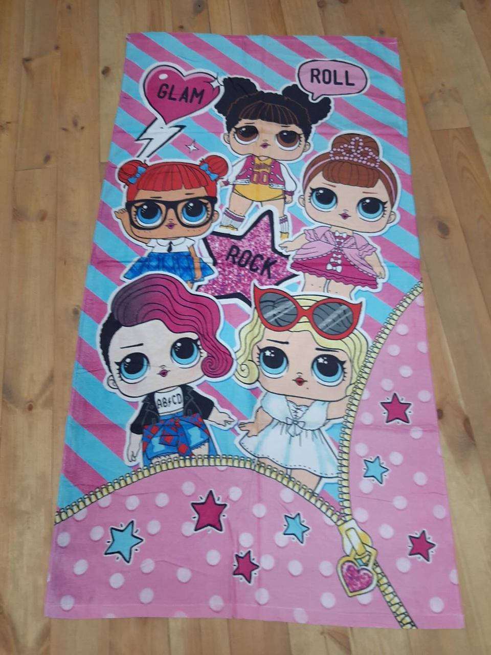 Полотенце пляжное велюр 75х150 LOL glam, Розовый
Полотенце пляжное велюр 75х150 LOL glam, Розовый