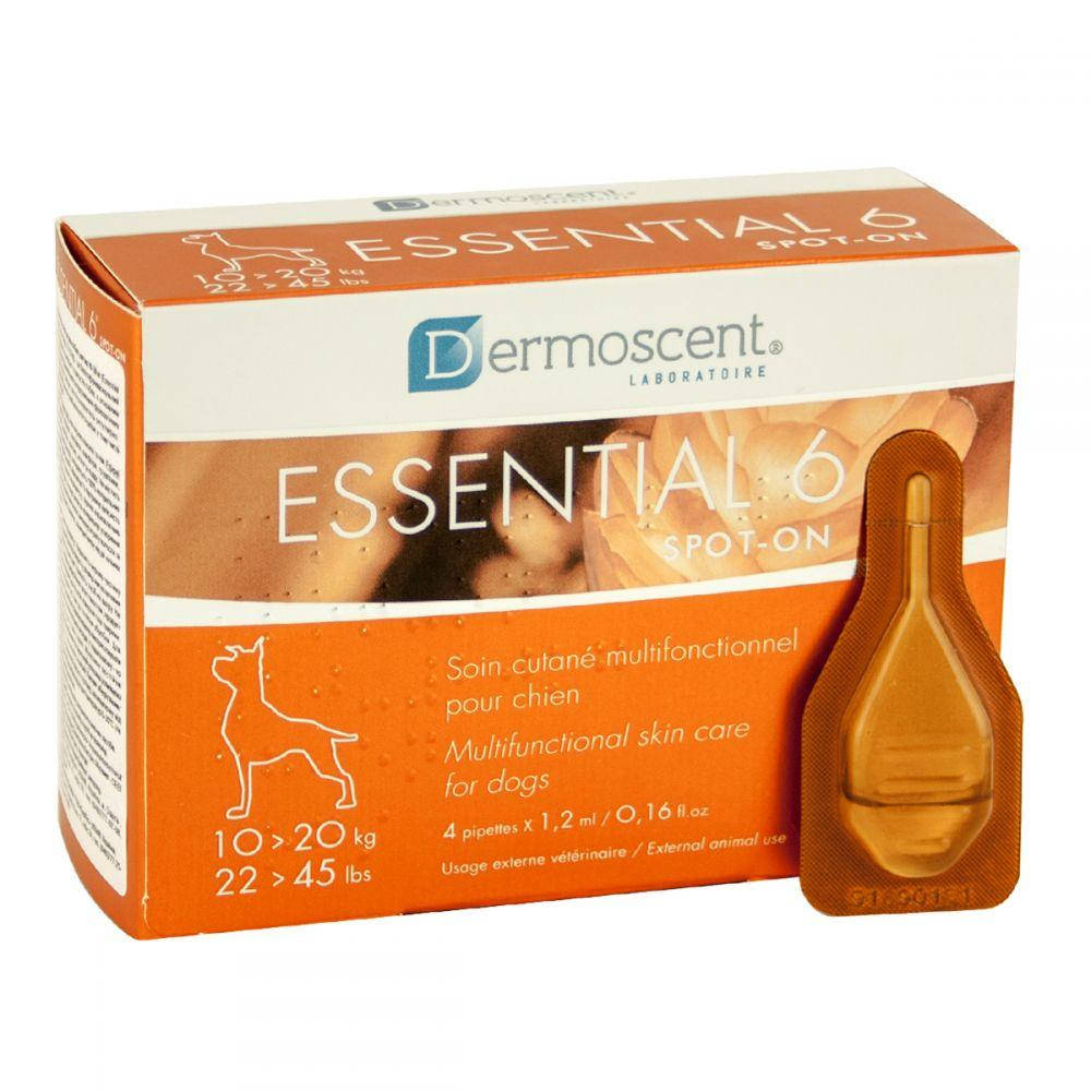 Dermoscent Essential 6 Spot-ON Капли по уходу за кожей и шерстью для собак от 10 до 20 кг 4х1.2 мл
Dermoscent Essential 6 Spot-ON Капли по уходу за кожей и шерстью для собак от 10 до 20 кг 4х1.2 мл
