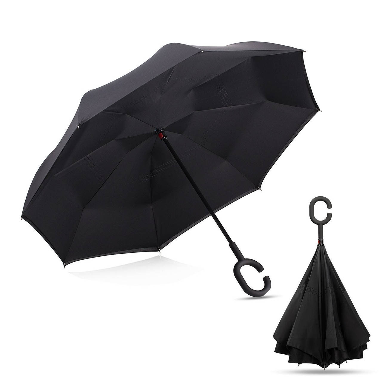Зонт наоборот Umblerlla up-brella раскладной в обратную сторону ветрозащитный антизонт BN, Разные цвета
Зонт наоборот Umblerlla up-brella раскладной в обратную сторону ветрозащитный антизонт BN, Разные цвета