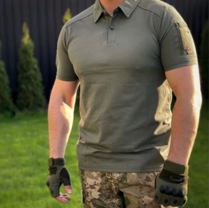 Футболка тактична поло Combat, футболка олива (хакі) для ЗСУ, Туреччина, розміри XL, ХXL, ХXХL
Футболка тактична поло Combat, футболка олива (хакі) для ЗСУ, Туреччина, розміри XL, ХXL, ХXХL