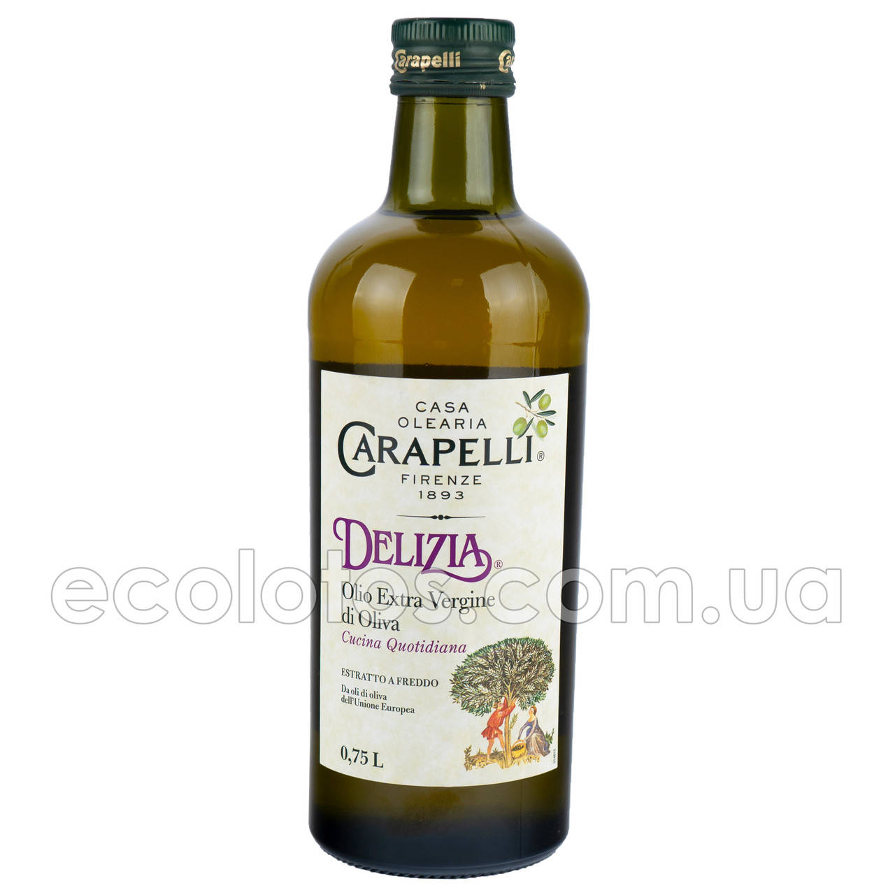 Оливковое масло "Carapelli" Delizia Extra Virgin 750 мл, Италия
Оливковое масло "Carapelli" Delizia Extra Virgin 750 мл, Италия