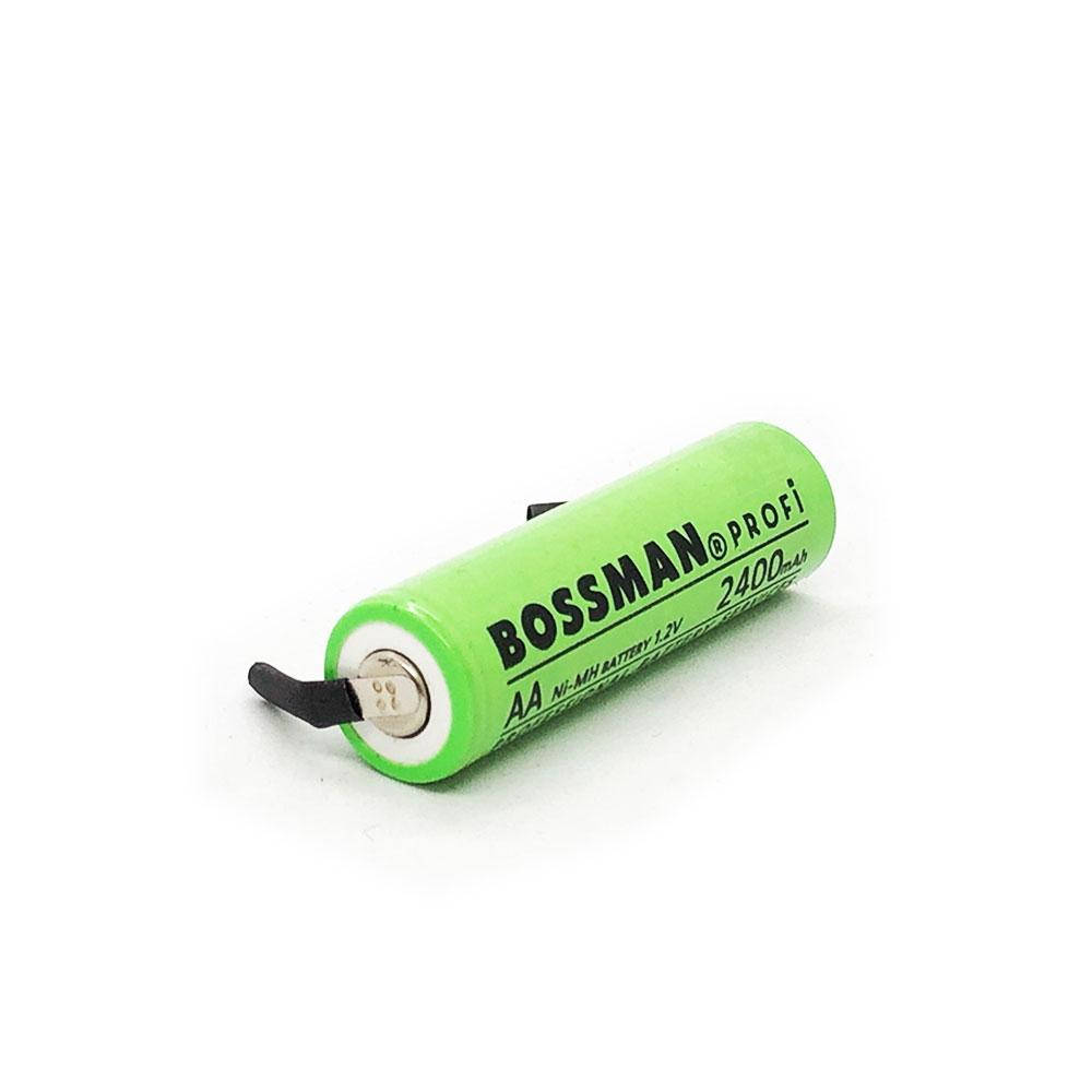 Аккумулятор промышленный AA (HR6) Bossman Profi 2400mAh c контактами 
Аккумулятор промышленный AA (HR6) Bossman Profi 2400mAh c контактами