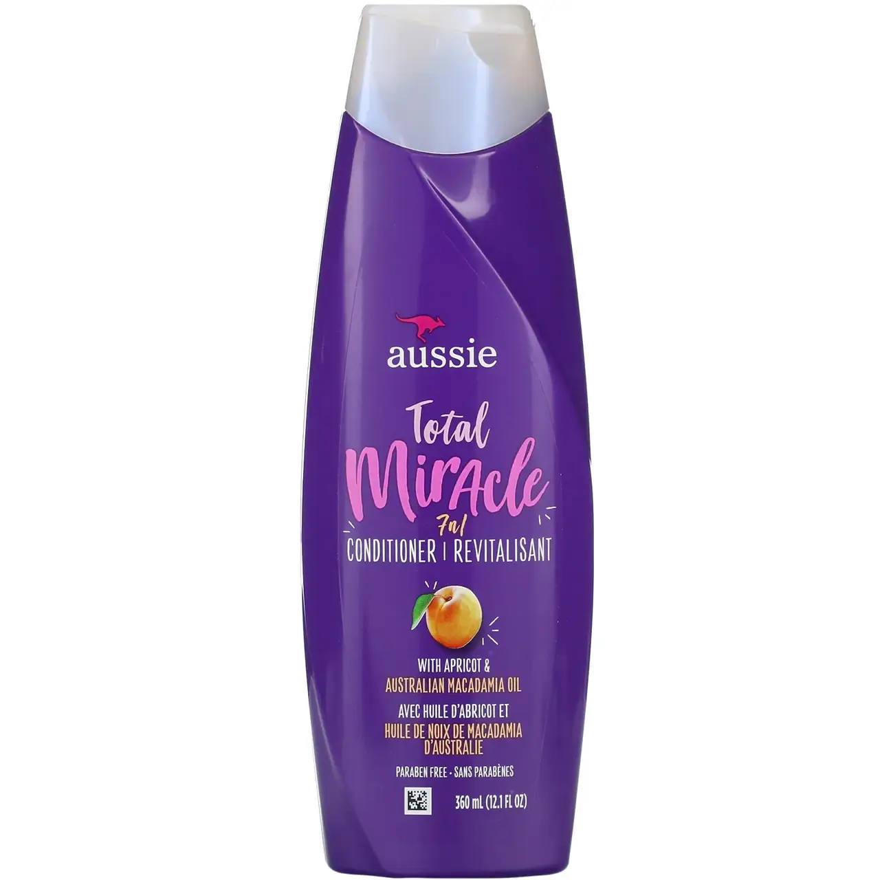 Aussie, Total Miracle 7N1 Conditioner, with Apricot Australian Macadamia Oil, 12.1 fl oz (360 ml)
Aussie, Total Miracle 7N1 Conditioner, with Apricot Australian Macadamia Oil, 12.1 fl oz (360 ml)