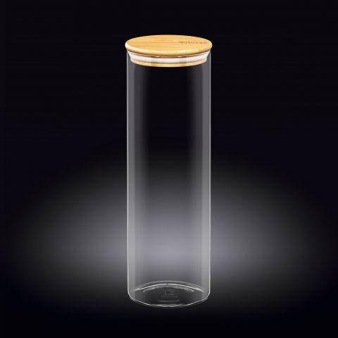 Емкость для хранения с бамбуковой крышкой WILMAX Thermo Glass 10х30,5 см 2000 мл Цвет прозрачный 888510/А
Емкость для хранения с бамбуковой крышкой WILMAX Thermo Glass 10х30,5 см 2000 мл Цвет прозрачный 888510/А