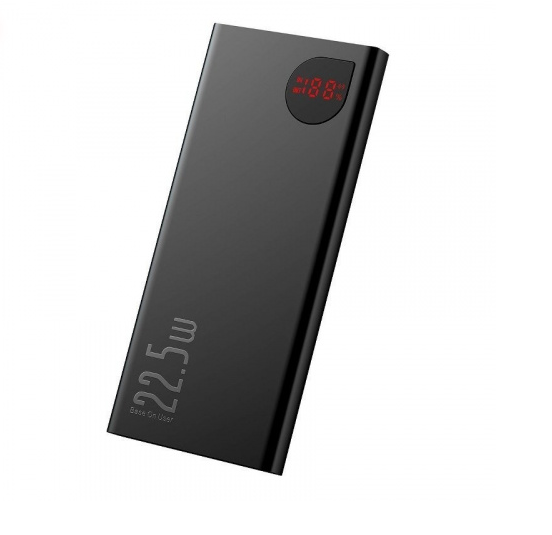 Повербанк PowerBank портативный аккумулятор Baseus Adaman Metal Digital Display QC 22.5W 10000mAh Black
Повербанк PowerBank портативный аккумулятор Baseus Adaman Metal Digital Display QC 22.5W 10000mAh Black
