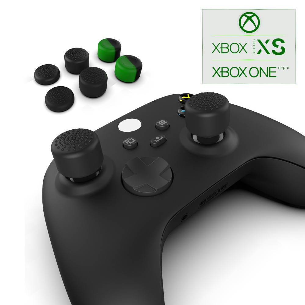 Силиконовые накладки на стики ipega - 6шт для геймпада Wireless Controller консоли Xbox Series / One
Силиконовые накладки на стики ipega - 6шт для геймпада Wireless Controller консоли Xbox Series / One