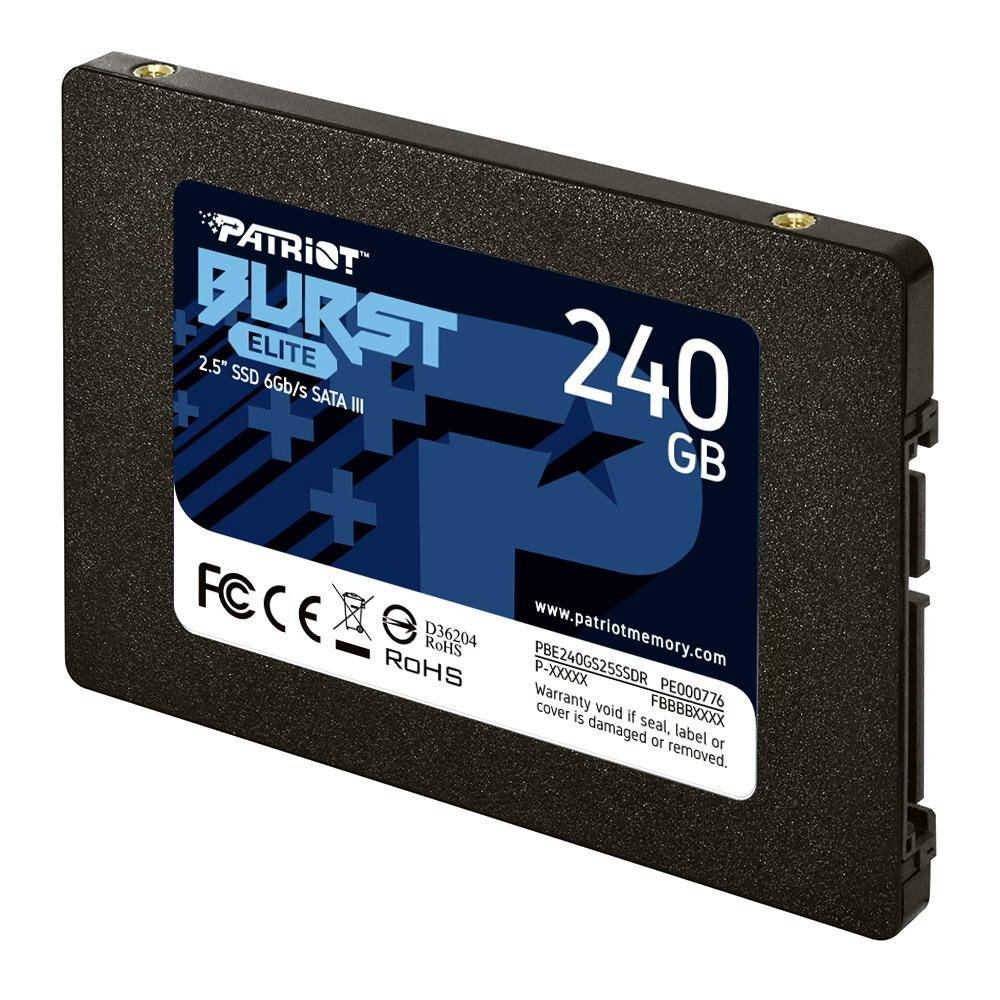 Накопитель SSD 2.5" 240GB Patriot Burst Elite (PBE240GS25SSDR) R560MBs W540MBs SATA III 7мм новый
Накопитель SSD 2.5" 240GB Patriot Burst Elite (PBE240GS25SSDR) R560MBs W540MBs SATA III 7мм новый