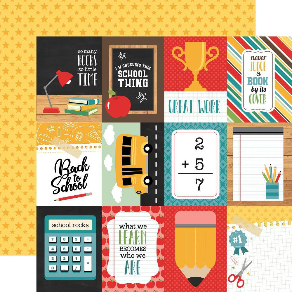 Папір двосторонній - 8х10 Journaling Cards - Back To School - Echo Park - 30x30
Папір двосторонній - 8х10 Journaling Cards - Back To School - Echo Park - 30x30
