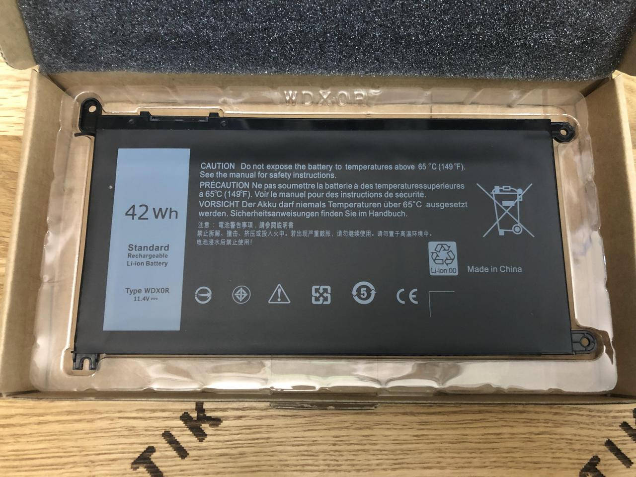 Аккумулятор (батарея) для ноутбука DELL Type WDX0R 11.4V Inspiron 5368 5378 5565 5567 5568 5578 5765, Черный
Аккумулятор (батарея) для ноутбука DELL Type WDX0R 11.4V Inspiron 5368 5378 5565 5567 5568 5578 5765, Черный