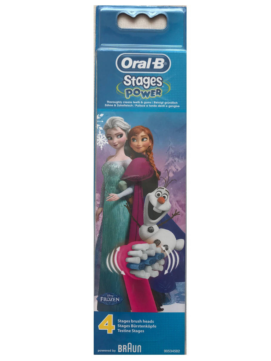 Насадки для зубных щеток Oral-B Stages Power (фрозен)
Насадки для зубных щеток Oral-B Stages Power (фрозен)